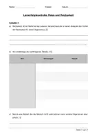 Vorschau - Arbeitsblätter - LK Reize und Reizbarkeit (inkl. Lösungen) - Deckblatt