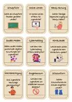 Vorschau - Arbeitsblätter - Diskussion / Argumentation / Erörterung : 68 Themen / Fragen ; argumentieren - Karten und Arbeitsbogen - Seite 2