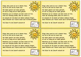Vorschau - Anderer Materialtyp - Gedicht zum Schulschluss - Seite 3