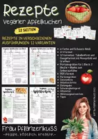 Vorschau - Unterrichtsreihen - Rezept: Veganer Apfelkuchen vom Blech | Hauswirtschaft & Ernährung | Klasse 5–9 - Seite 1