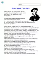 Vorschau - Arbeitsblätter - Richard Wagner - Leben und Werk mit Räsel - Seite 2