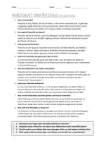 Vorschau - Arbeitsblätter - AB mit Fragen zum Thema "Petersilie" + Lösungsblatt - Seite 1