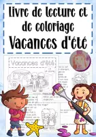 Aperçu - Feuilles d'exercices - Livre de lecture et coloriage: Vacances d´été - Page de couverture