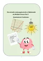 Vorschau - Test - Die schnelle Leistungskontrolle in Mathematik als Multiple-Choice-Test 2 - Deckblatt