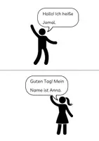 Vorschau - Arbeitsblätter - DAZ/DAF Sich vorstellen - Seite 3