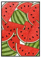 Vorschau - Mal- und Bastelvorlagen - Ausmalbilder / Malvorlagen / Kunst im Sommer 🍉🍦🍓 - Seite 2