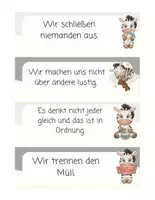 Vorschau - Poster - Klassenregeln für die Zebraklasse - Seite 2