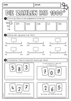 Vorschau - Arbeitsblätter - Wiederholungsheft Mathe Klasse 3 - Seite 3