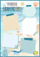 Vorschau - Poster - 🐋 Unterwasser-Welt Klassenraum Deko: Steckbrief 🐳🐠 - Seite 1