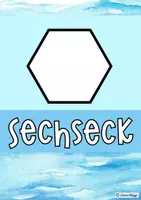 Vorschau - Poster - 🐳 Unterwasserwelt Klassenraum Deko: Geometrische Formen ( 2D und 3D) Poster - Seite 3