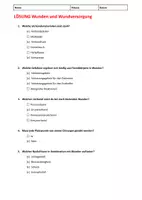 Vorschau - Arbeitsblätter - Erste-Hilfe-Quiz Wunden und Wundversorgung - Seite 3