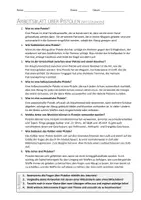 Vorschau - Arbeitsblätter - AB mit Fragen zum Thema "Pistole" + Lösungsblatt - Seite 1