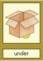 Vorschau - Bildkarten - Prepositions of Place: Flash Cards // Bild- und Wortkarten (Englisch) - Seite 3