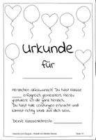 Vorschau - Arbeitsblätter - Urkunde zum Zeugnis - Zeugnisbeigabe - Seite 2
