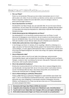 Vorschau - Arbeitsblätter - AB mit Fragen zum Thema "Platon" + Lösungsblatt + Infografik - Seite 3