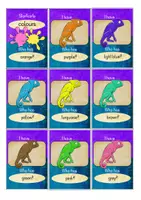Vorschau - Unterrichtsreihen - Englisch - Colours - Lesespiel : Ich habe .... - Wer hat ...? (chameleon) - Seite 2
