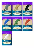 Vorschau - Unterrichtsreihen - Englisch - Colours - Lesespiel : Ich habe .... - Wer hat ...? (chameleon) - Seite 3