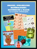 Vorschau - Unterrichtsreihen - Mathematik 3. Klasse: riesiges Spiele- und Materialpaket - Deckblatt
