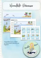 Vorschau - Arbeitsblätter - Wimmelbild - Unterwasser / Tiere im Meer - Deckblatt