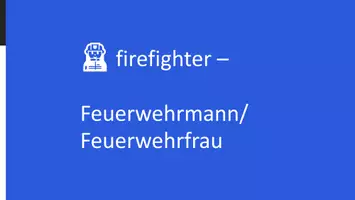 Vorschau - Präsentationen/Tafelbilder - Vokabeleinführung at the fire station - Seite 2