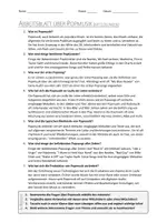 Vorschau - Arbeitsblätter - AB mit Fragen zum Thema "Popmusik" + Lösungsblatt + Mindmap + Infografik - Seite 3