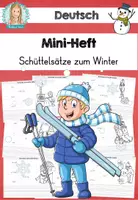 Vorschau - Arbeitsblätter - Schüttelsätze Mini-Heft: Winter - Deckblatt