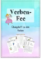 Vorschau - Arbeitsblätter - Arbeitsblätter / Übungen Verben - Deckblatt