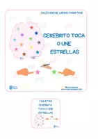 Vista previa - Tarjetas / Manipulativos - CEREBRITO TOCA O UNE ESTRELLAS - página 1