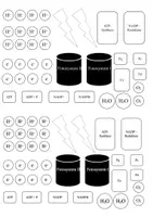 Vorschau - Arbeitsblätter - Vorlage für Modellarbeit zur Fotosynthese (Primärreaktion) - Deckblatt
