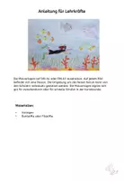 Vorschau - Mal- und Bastelvorlagen - Kunst Grundschule, Kinder Malvorlagen, Schnelle Kunst - Seite 1