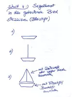 Vorschau - Poster - Segelboot im Kunstunterricht Klasse 7/8 - Seite 3