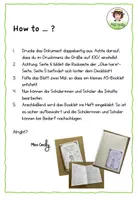 Vorschau - Arbeitsblätter - Booklet "Falten und kleben" - Personal Pronouns - Seite 2