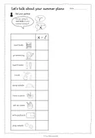 Vorschau - Arbeitsblätter - Summer Activities - Interviews - Stundenmaterial - Seite 3