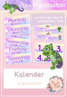 Vorschau - Anderer Materialtyp - Chamäleon Kalender - Deckblatt