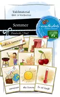 Vorschau - Bildkarten - Endlich Sommer: Bild- und Wortkarten - Deckblatt