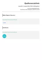 Vorschau - Arbeitsblätter - Leserolle / Leseportfolio: Mein Lieblingsbuch - Seite 1