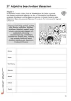 Vorschau - Arbeitsblätter - Deutsch als Zweitsprache: Adjektive | Grammatik Sekundarstufe Klasse 5-10 | Steigerung, Beugung | Übungen, Fördermaterial, Arbeitsblätter, Kopiervorlagen mit Lösungen - Seite 2