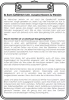 Vorschau - Arbeitsblätter - Mindmap Mobbing - 5 Informationstexte - Seite 3