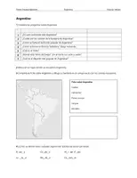 Vorschau - Arbeitsblätter - Argentina – Materiales (Ficha, texto, mapa mental, etc.) - Seite 1