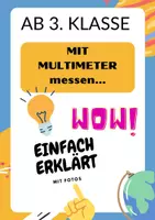 Vorschau - Arbeitsblätter - Das Multimeter (Messinstrument für Elektroniker...) - easy erklärt! - Deckblatt