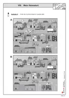 Vorschau - Arbeitsblätter - Mein Heimatort / Sachunterricht Grundschule Klasse 3-4 / Schulweg, Fahrrad, Verkehrszeichen / Orientierung im Raum / Kopiervorlagen mit Lösungen - Seite 3