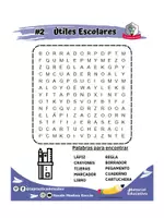 Vista previa - Hojas de trabajo - Sopa de letras para mejorar la atención y concentración - página 2