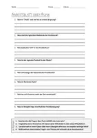 Vorschau - Arbeitsblätter - AB mit Fragen zum Thema "Punk" + Lösungsblatt + Mindmap + Infografik - Deckblatt