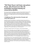 Vorschau - Arbeitsblätter - Energieerzeugung-einfach erklärt (Text und PP-Präsentation) - Seite 2