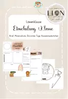 Vorschau - Anderer Materialtyp - Einschulung / Löwenklasse (Brief, Materialliste, Namenskärtchen etc.) - Deckblatt