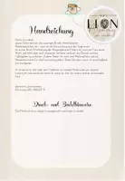 Vorschau - Anderer Materialtyp - Einschulung / Löwenklasse (Brief, Materialliste, Namenskärtchen etc.) - Seite 1