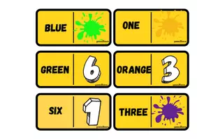 anteprima - Materiale di supporto/inclusione - domino numbers and colours in english - Pagina 3