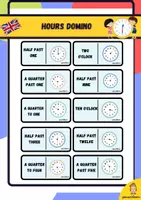anteprima - Giochi - domino english hours - Pagina di copertina