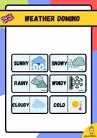 anteprima - Materiale di supporto/inclusione - domino weather in english - Pagina di copertina