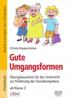 Vorschau - Arbeitsblätter - Gute Umgangsformen - Deckblatt